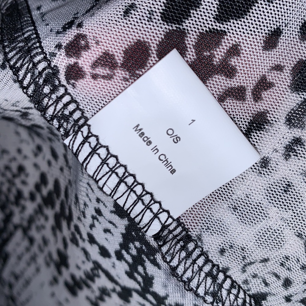 Euc Crazy Train Python Snake Cardigan Kimono One … - image 5